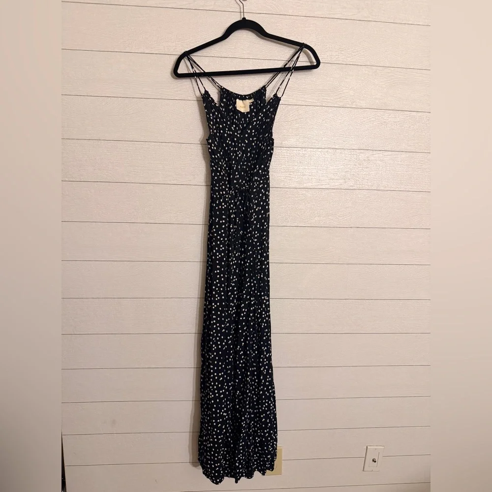 Anthropologie Finley Wide-Leg Jumpsuit PolkaDot 6 - Picture 3 of 10